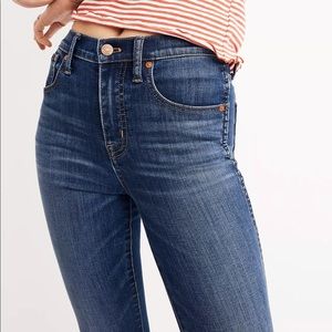 Madewell 10" High-Rise Skinny Jeans in Danny Wash